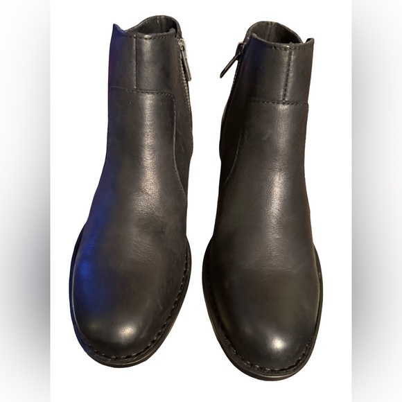 Born NWOT Sz 6M Rani Dry Collection Black Leather Ankle Boots (SH116) - Picture 7 of 11
